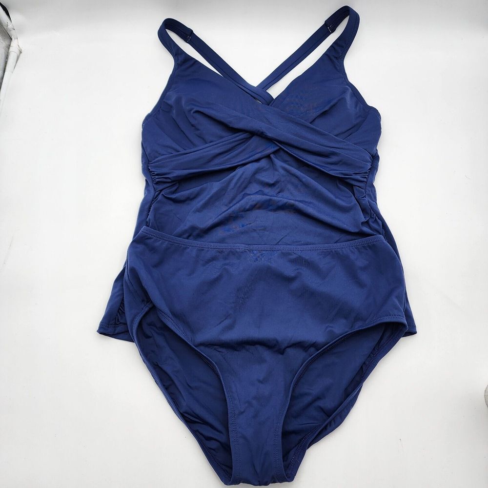 Jantzen Two-Piece Swimsuit Navyโ Women's Size 10